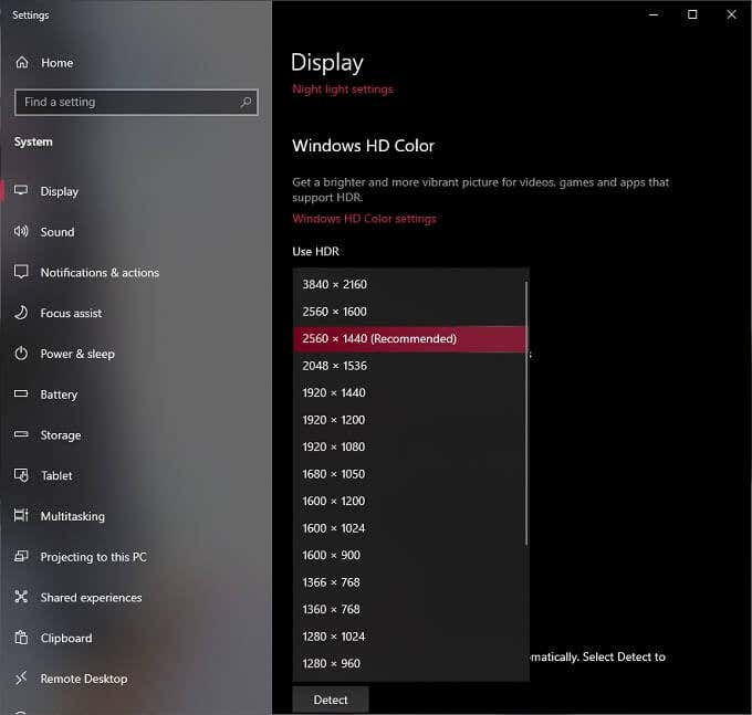 How to Fix Windows 10 Display Size and Resolution Issues - 64