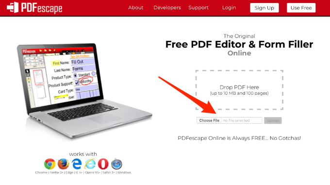 write on pdf mac free