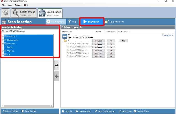 windows duplicate photo finder free