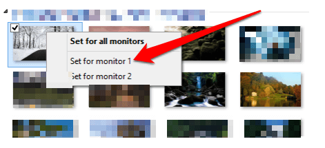 How to Set Different Wallpaper on Each Monitor in Windows 10 - 93