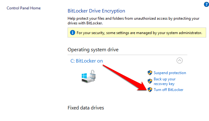 How to Turn Off or Disable Bitlocker on Windows 10 - 33