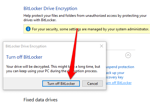 How to Turn Off or Disable Bitlocker on Windows 10 - 20