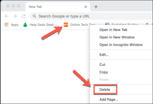 How to Delete Bookmarks in Chrome