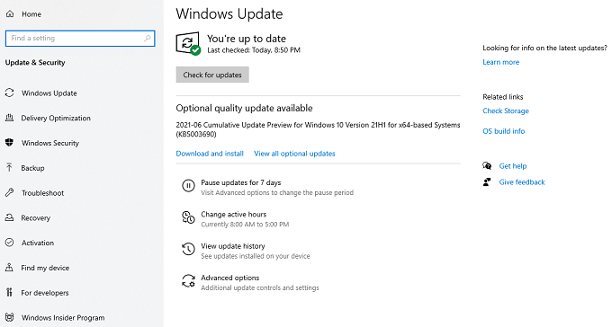 7 Windows Update