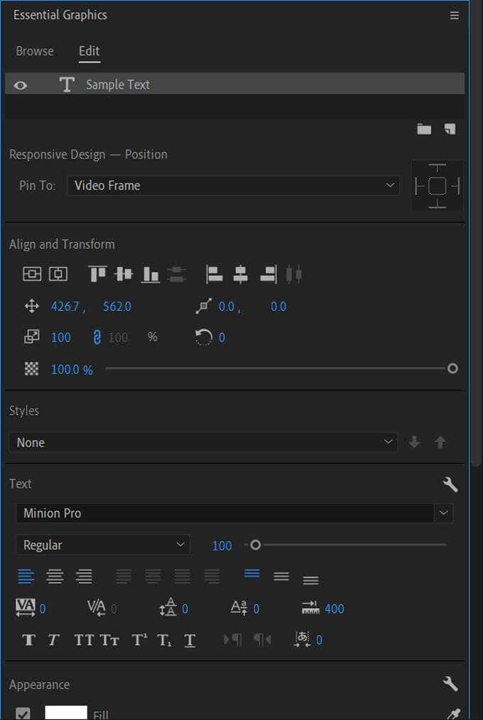 How to Create Title Graphics in Adobe Premiere Pro - 39