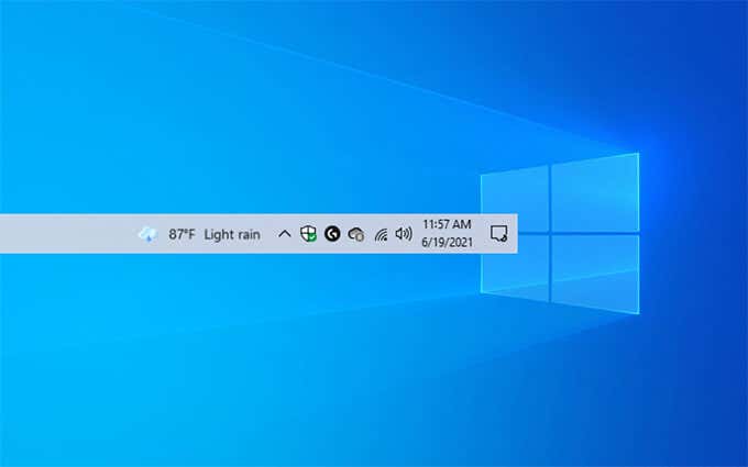 How to Remove News and Weather from the Windows 10 Taskbar - 77