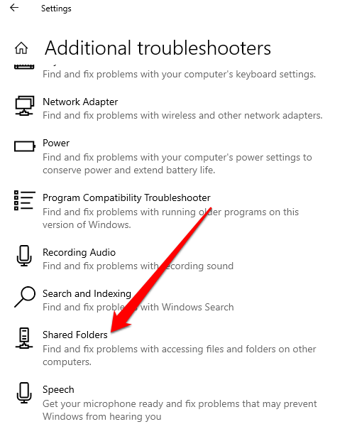 Fix Cannot Access or See Shared Folder from a Windows 10 PC - 82