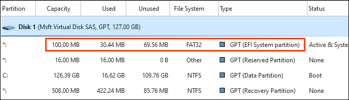 What Is the EFI Partition in Windows 10 and Should You Delete It  - 30