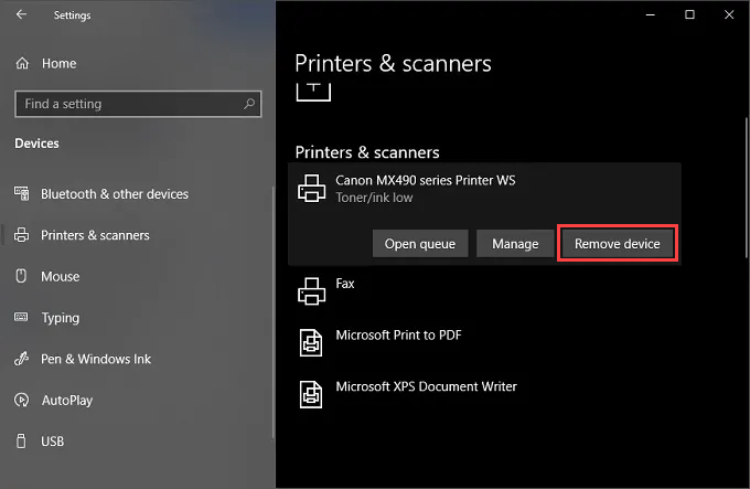 FIX: Print Spooler Keeps Stopping On Windows 10 image 12