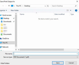 How to Save an Email as a PDF File