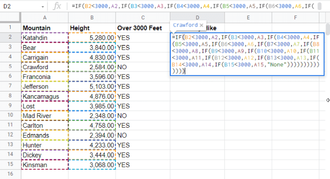 How to Use If and Nested If in Google Sheets - 9