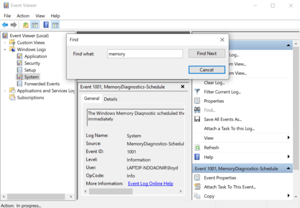 How to Test for Bad Memory (RAM) in Windows