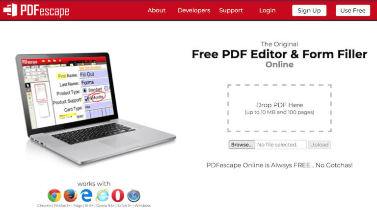How to Create a Fillable PDF File for Free