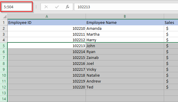 How to Quickly Insert Multiple Rows in Excel - 93