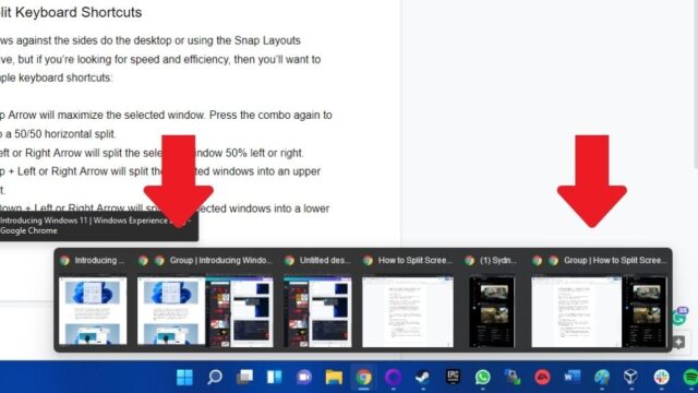 How to Split Screen on Windows 11