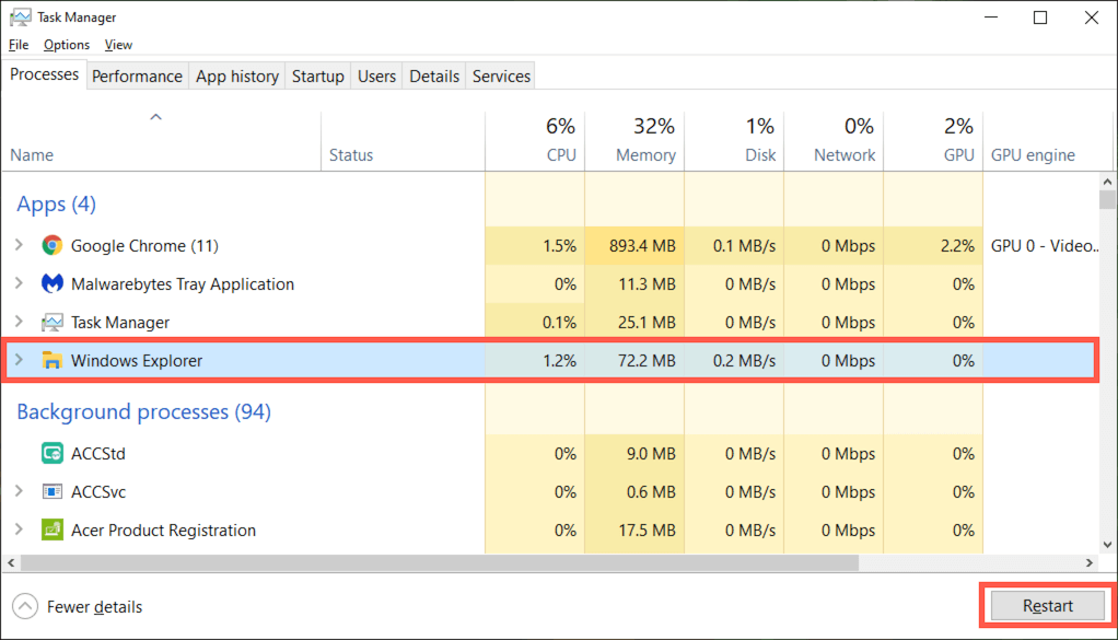 How to Fix Blank Icons in Windows 10