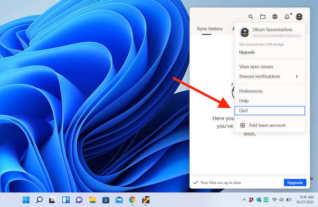 How to Uninstall Dropbox on Mac, Windows, and Linux image 5