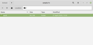 unzip 7z file mac command line