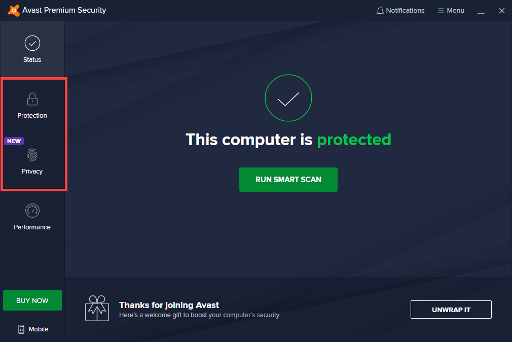 avast webshield will not switch back now after disable