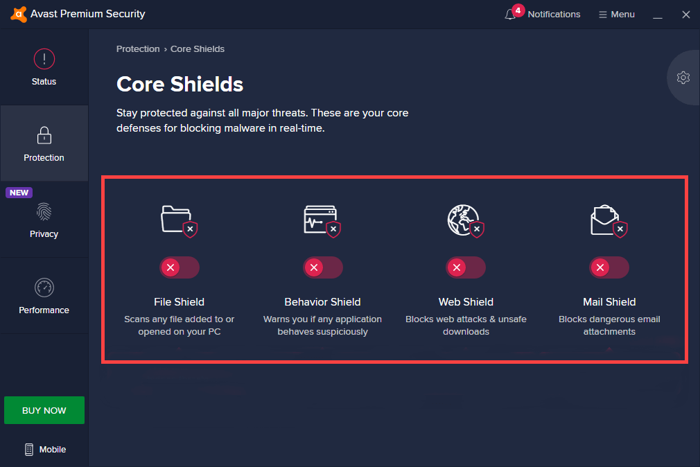 How to Turn Off or Disable Avast Temporarily - 45