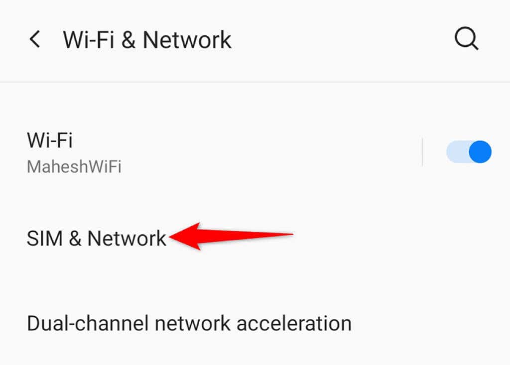 How to Fix the  Not Registered on Network  Error on Android - 82