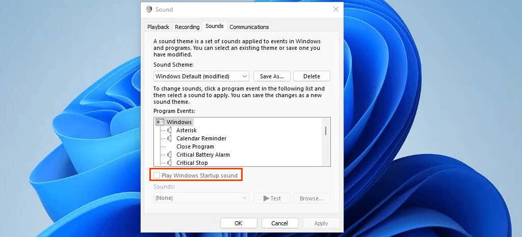 How To Change or Disable the Windows 11 Startup Sound - 69