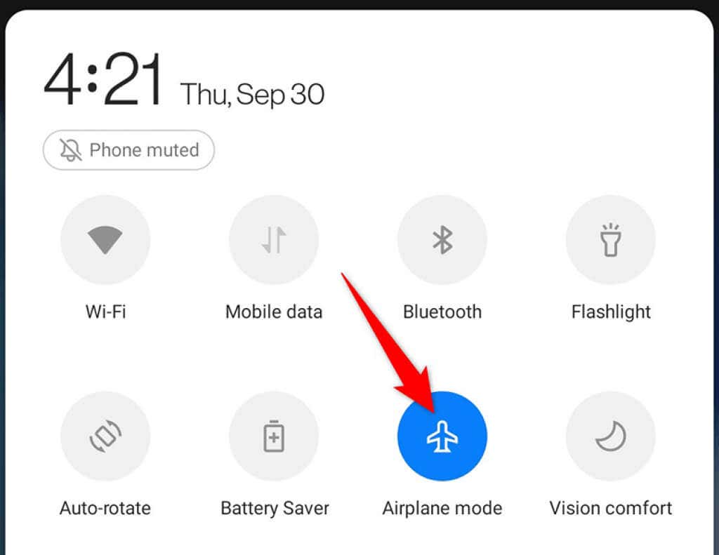 How to Fix the  Not Registered on Network  Error on Android - 49