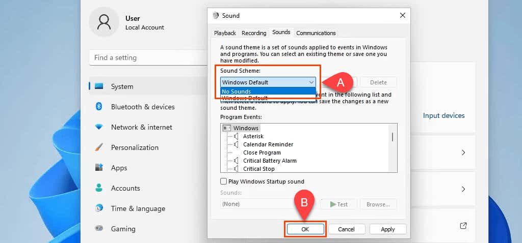 How To Change or Disable the Windows 11 Startup Sound - 85