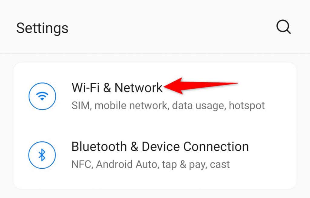 How to Fix the  Not Registered on Network  Error on Android - 59