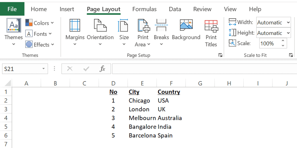 How to Remove Gridlines in Excel - 70