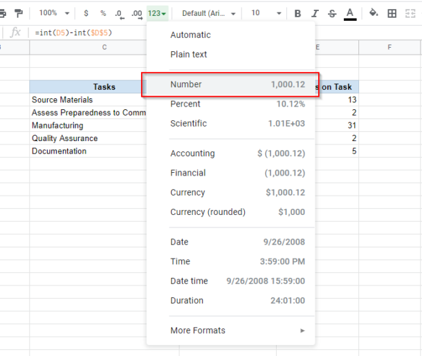 How to Add a Gantt Chart in Google Docs