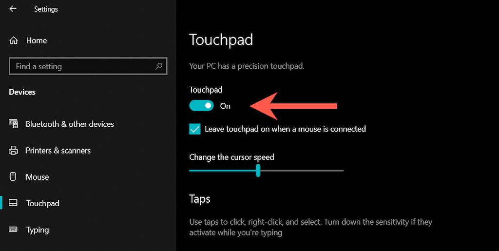 FIX  Touchpad Not Working on Windows 10 - 64