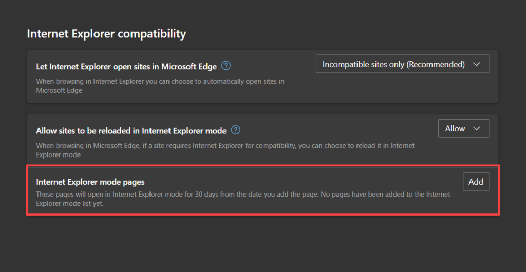How to Enable Internet Explorer Mode in Edge on Windows 10 11 - 79
