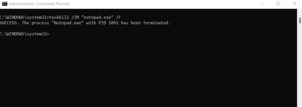 How to Use the Taskkill Command in Windows 10/11