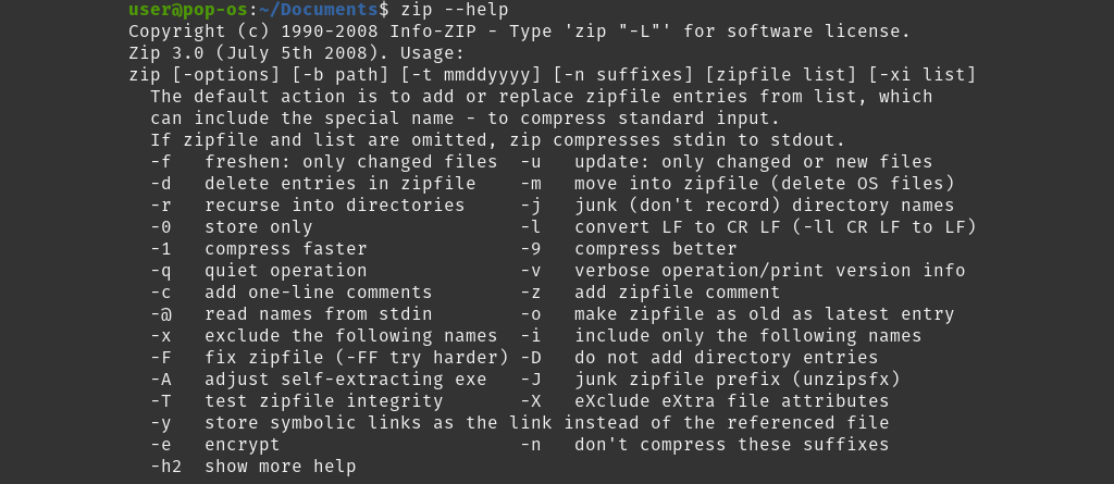 Linux how to: Zip contents of a directory, excluding certain sub