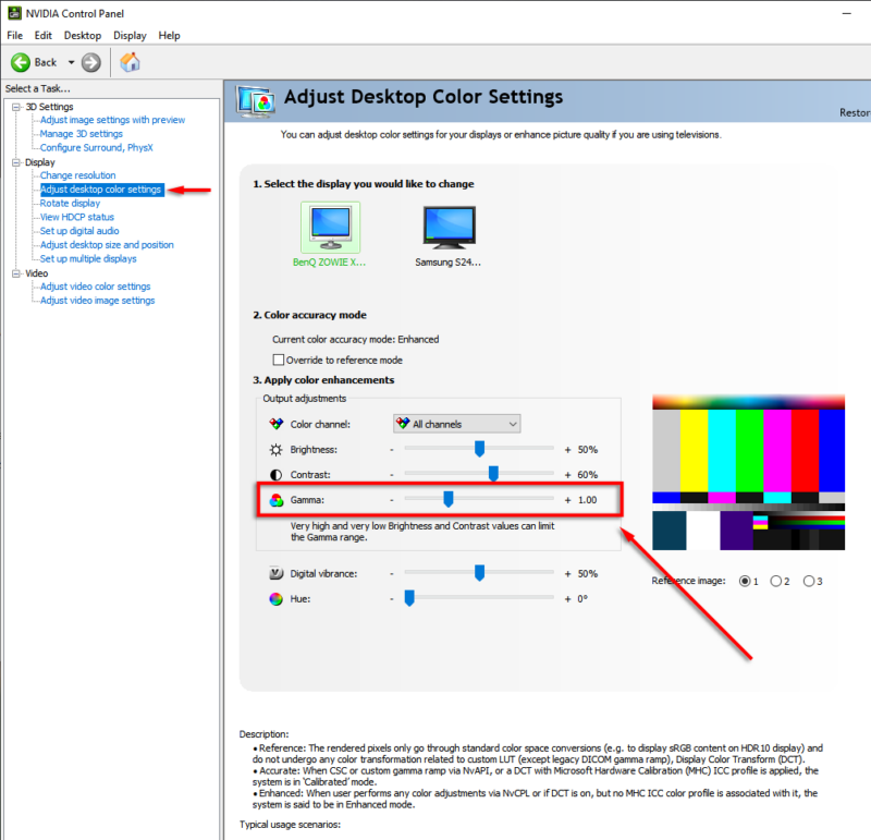 How To Change Windows 11/10 Gamma Settings