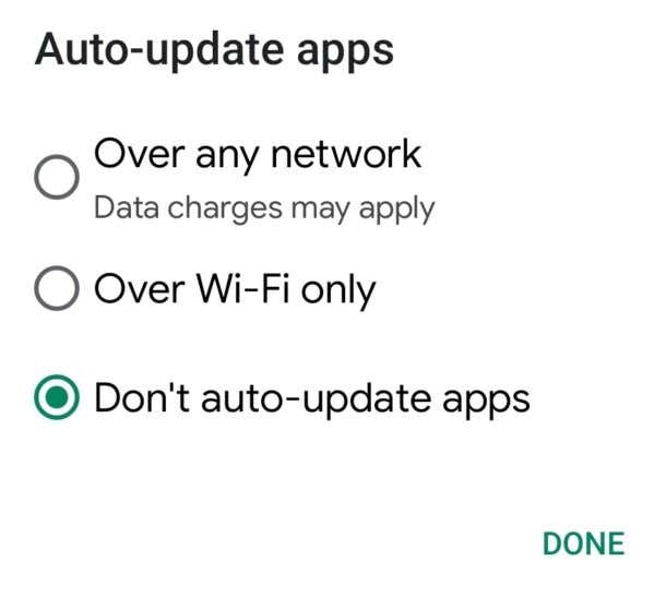 How To Turn Off Automatic Updates On Android