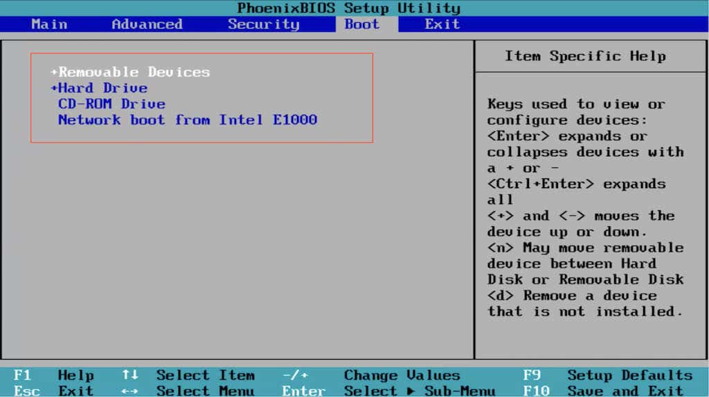 How to Change the Boot Order in the BIOS on Your Windows PC - 44