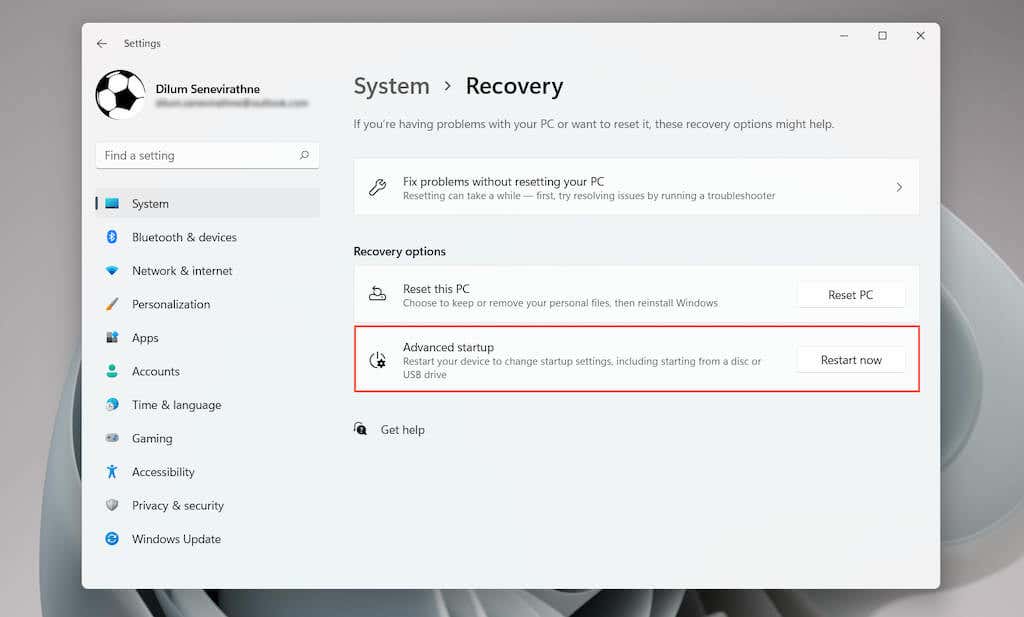 04 Windows System Recovery