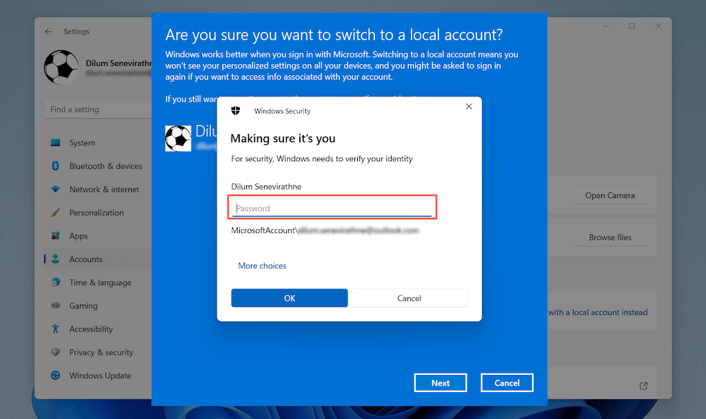 How to Remove a Microsoft Account from Windows 11 - 71