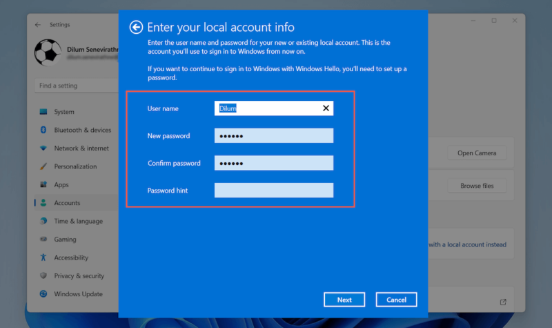 Windows 11 Setup Without Microsoft Account