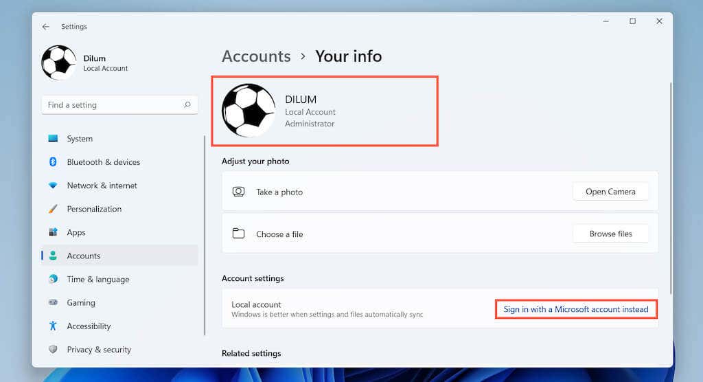 How to Remove a Microsoft Account from Windows 11