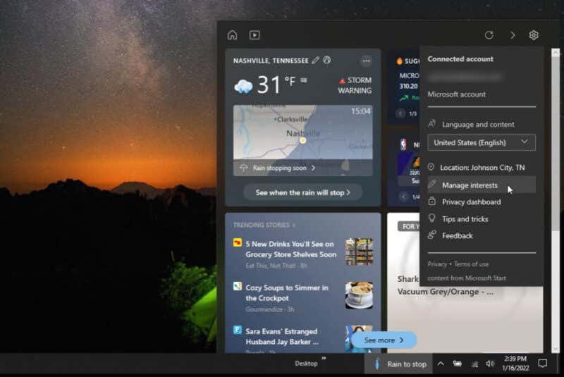 Best Weather Widgets for Windows 10/11