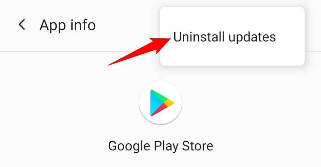 11 uninstall play store updates