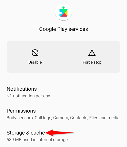 12 play services storage cache