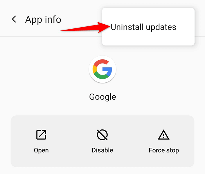 18 uninstall google updates