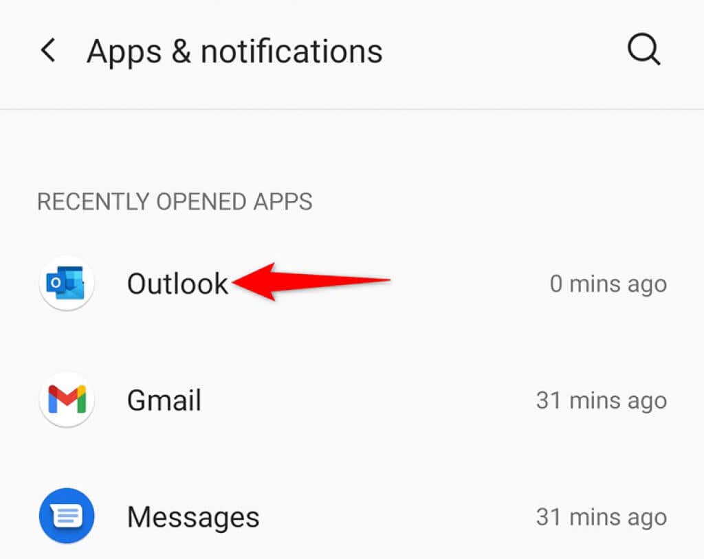 no send button in outlook on samsung