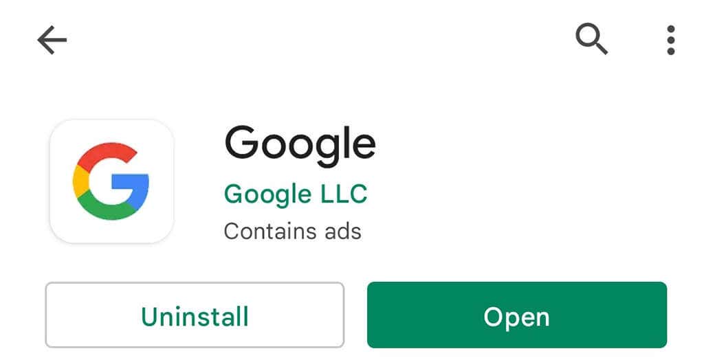 20 update google app