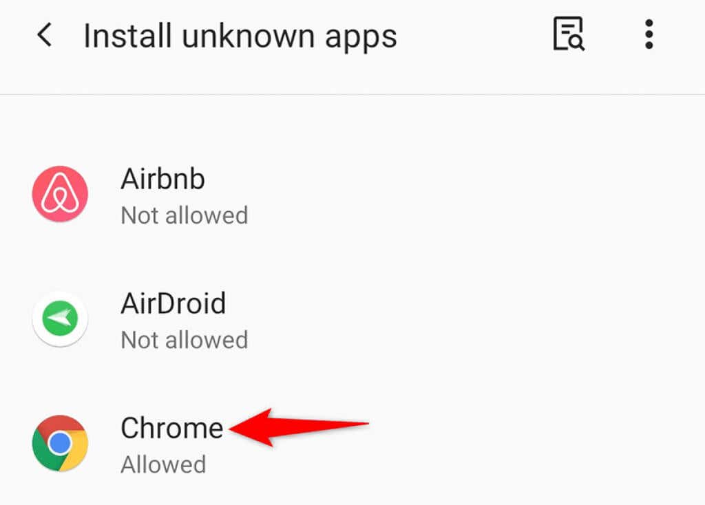 Android installation problem
