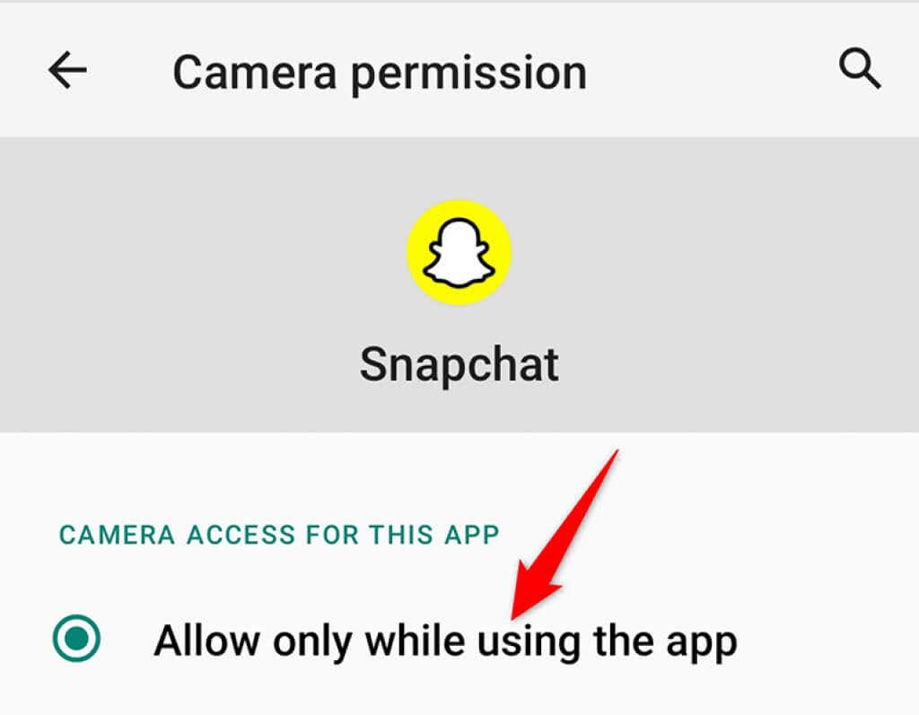 How to Fix Snapchat Camera Not Working - 29
